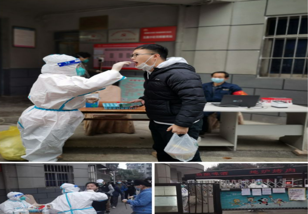 新冠肆虐，封控管理，堅決執(zhí)行